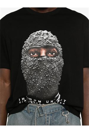 T-shirt Mask Edition in cotone nero IH NOM UH NIT | NUS26247009